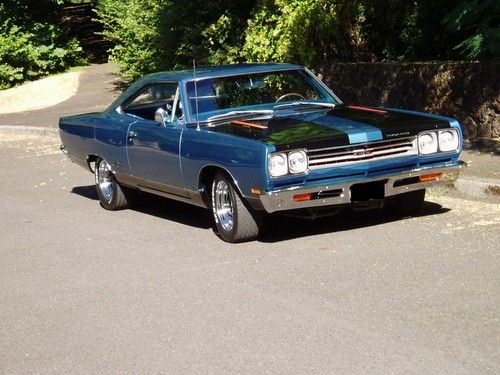 1969 plymouth gtx hemi "j" code hemi