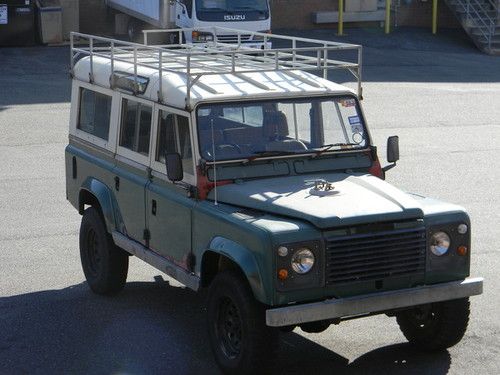 1983 land rover defender 110 - diesel - safari rack - new frame - rock sliders