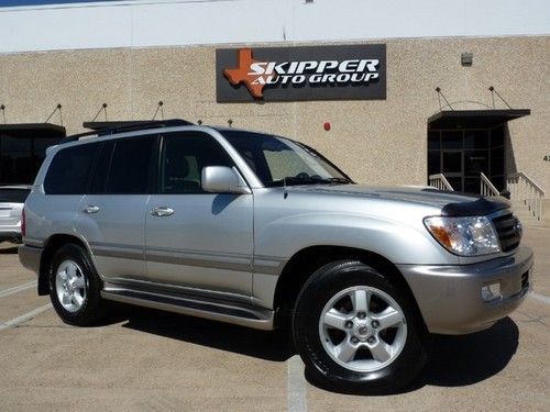 2007 toyota land cruiser navigation dvd 1 owner clean carfax