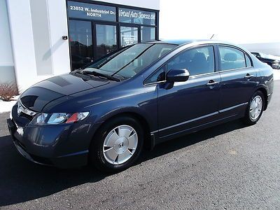 2008 honda civic hybrid with navigation 45 mpgs!!