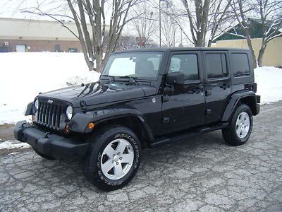 2007 jeep wrangler sahara 4 door convertible