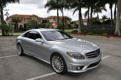 2008 mercedes-benz cl63 amg coupe 2-door 6.3l