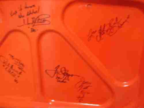 1969 Dodge Charger Dukes of hazzard Cast signed trunk lid, image 3
