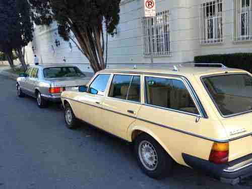 1980 Mercedes-Benz 300TD diesel wagon 118k miles MINT California car, image 3