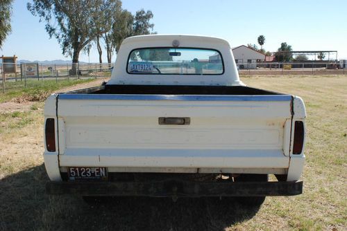 1965 ford f100 short bed truck