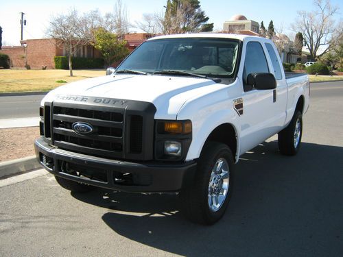 2008 ford f-350 super duty xl extended cab pickup 4-door 6.4l diesel 4x4 4wd