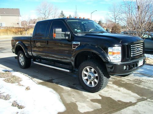 2008 ford f350 lariat crew 4x4 diesel htd seats