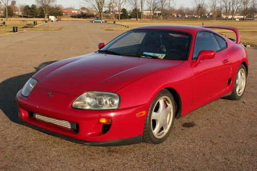 1993 toyota supra single turbo targa 6-spd original paint low miles your gain!
