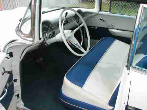 1956 NO POST SEDAN TOTAL RESTORATION LOOKS AND RIDES EXCELLENT RARE NO POST !!!, image 7