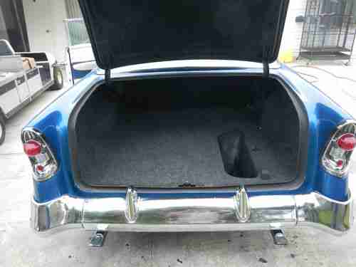 1956 NO POST SEDAN TOTAL RESTORATION LOOKS AND RIDES EXCELLENT RARE NO POST !!!, image 9