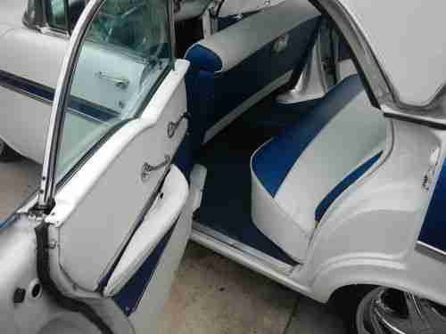 1956 NO POST SEDAN TOTAL RESTORATION LOOKS AND RIDES EXCELLENT RARE NO POST !!!, image 13