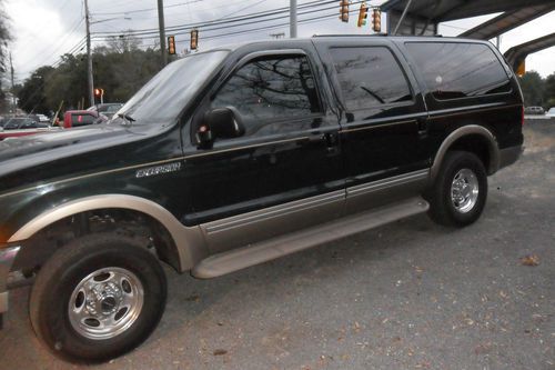2002 ford excursion limited sport utility 4-door 6.8l with "no reserve"
