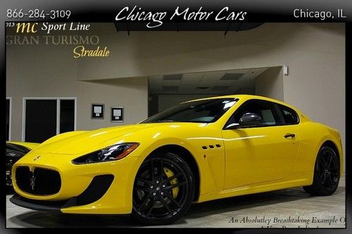 2013 maserati gran turismo mc stradale only 519 miles! $156k list carbon pack $$