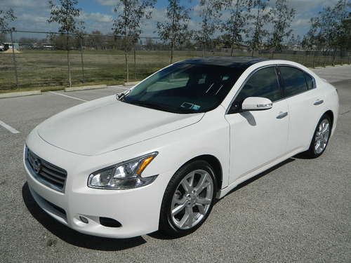 2011 nissan maxima 3.5 sv premium bose hdd navi alloys pano roof - free shipping