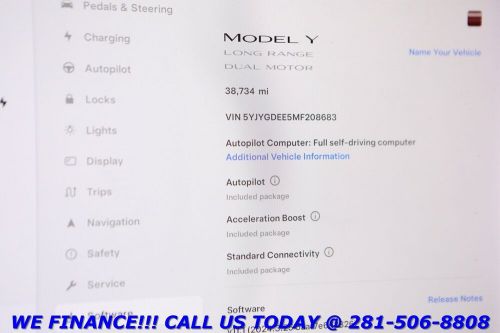 2021 Model Y 2021 Long Range AWD FSD ACCEL BOOST AUTOPILOT PANO, US $29,980.00, image 11