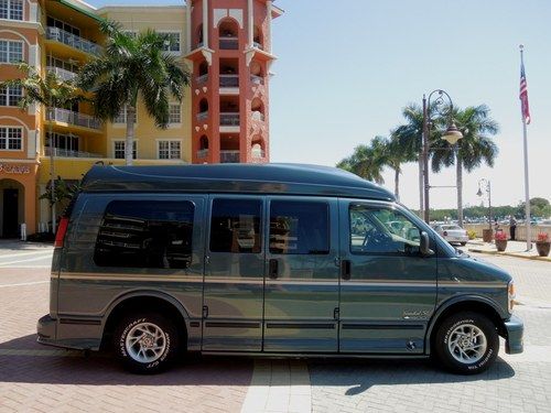 1999 chevrolet express hi-top conversion van***fl