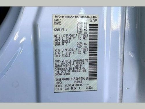 2020 Nissan 1500 S Standard Roof V6, US $23,300.00, image 24