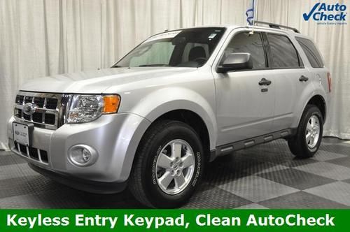 2012 ford escape xlt, silver, awd