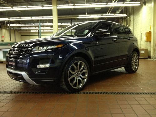 Evoque dynamic bluetooth 4x4 meridian push button start heated seats navigation