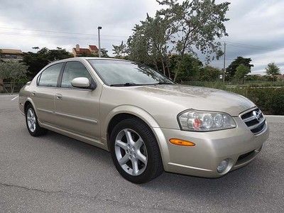 Very nice, low mileage 2002 maxima se - 1 owner florida car, moonroof, 54k miles