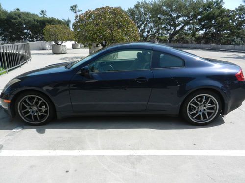 2004 infiniti g35 premium coupe 49k miles no reserve 2 door auto g 35 350z 3.5l
