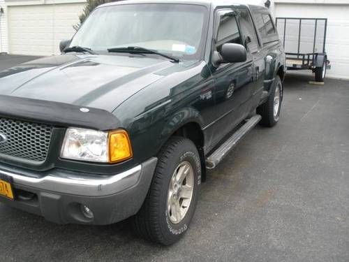 2002 ford ranger xlt etended cab 4x4 w/cap