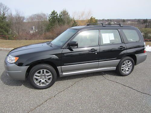 2007 subaru forester l.l.bean leather/panoramic roof remote starter htd seats