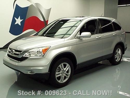 2011 honda cr-v ex-l auto sunroof htd leather 35k miles texas direct auto