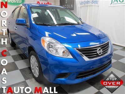 2012(12)versa 1.6 sv fact w-ty blue/gray cruise abs keyless save huge!!!