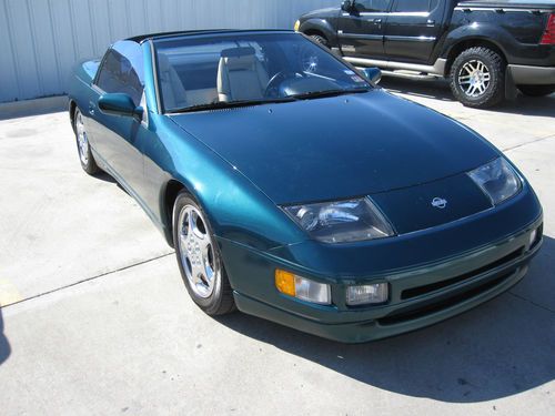 1995 nissan 300zx base convertible 2-door 3.0l low mileage mint *no reserve!*