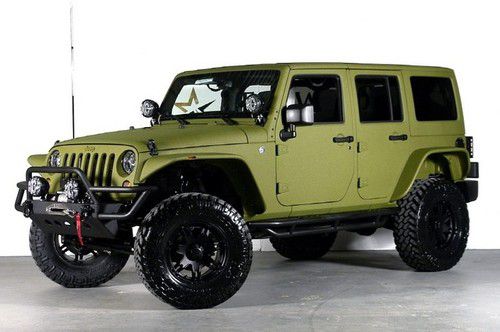 Starwood motors! rescue green kevlar! ultra wheels! procomp lift! smittybilt! kc