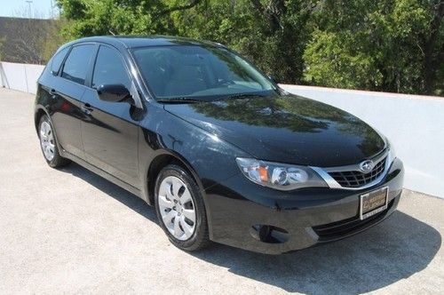 09 5 door hatchback automatic awd 36k miles black gray cloth we finance texas