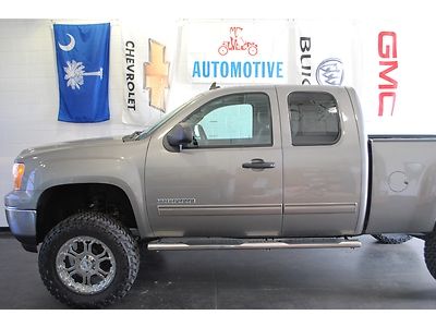 Sierra gmc 2012 low miles gray lift kit leather 4wd four wheel drive