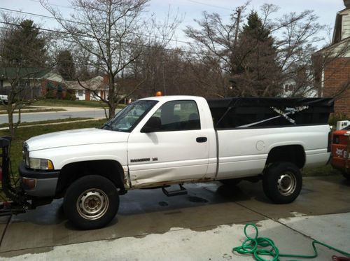 Dodge ram plow truck