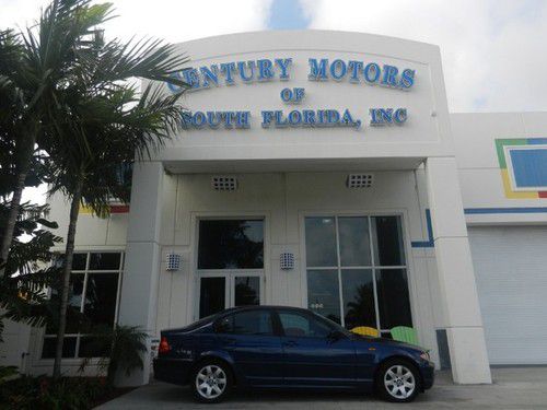 2004 bmw 3 series 325i 4dr sdn rwd low miles only 32,814 miles leather