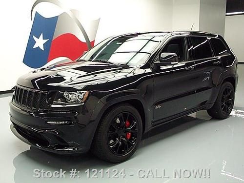 2012 jeep grand cherokee srt-8 4x4 hemi pano sunroof 8k texas direct auto