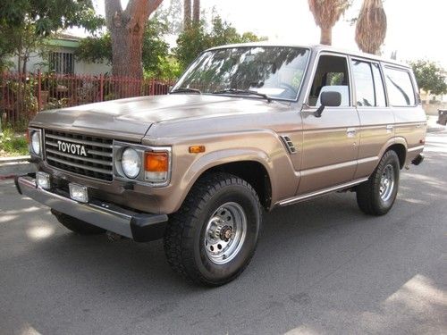 1985 toyota land cruiser fj60  california truck