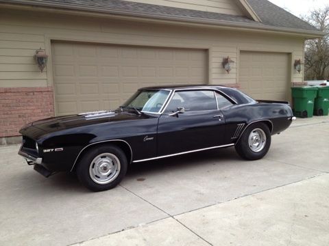 1969 chevrolet camaro base hardtop 2-door 5.4l