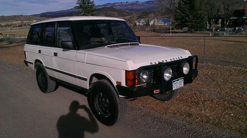 1991 land rover range rover great divide edition #326 rare