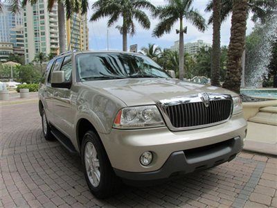 Lincoln aviator with leather all the seats low mileage one owner