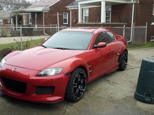 Mazda rx8 2005 red