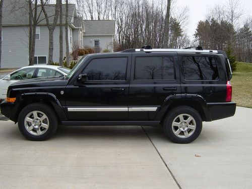 2007 jeep commander overland sport utility 4-door 5.7l hemi w/navi and mds look