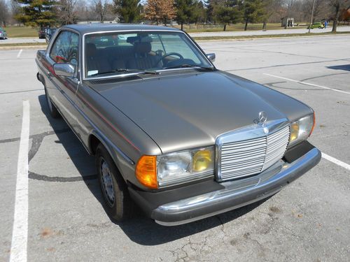 1985 mercedes coupe 300cd turbo excellent shape rebuilt engine/trans with papers