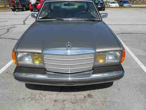 1985 MERCEDES COUPE 300CD TURBO EXCELLENT SHAPE REBUILT ENGINE/TRANS WITH PAPERS, image 3