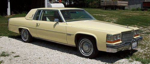 1982 cadillac deville base coupe 2-door 4.1l