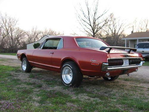 1968 mercury cougar j-code