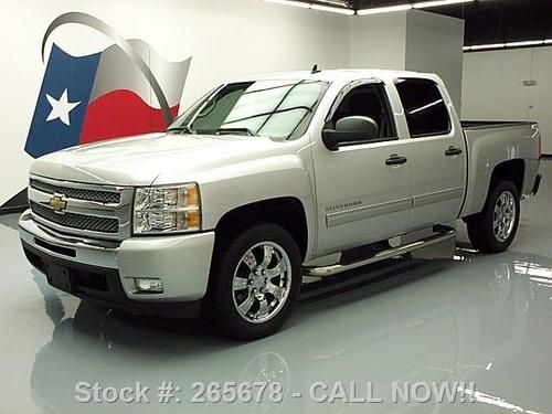 2011 chevy silverado lt crew cab 6 pass park assist 31k texas direct auto