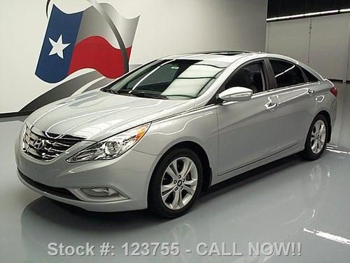 2011 hyundai sonata limited sunroof nav rear cam 26k mi texas direct auto