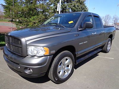 2004 dodge ram 1500 4x4 quad cab pickup truck runs great clean no reserve