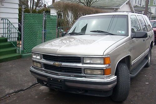 1999 chevrolet tahoe lt sport utility 4-door 5.7l